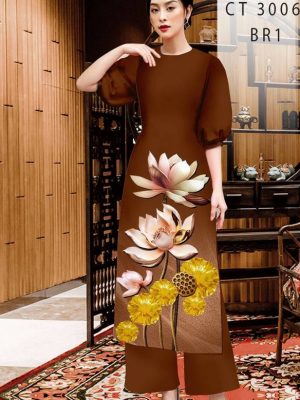 1610941775 3 vai ao dai dep hoa in 3D (13)